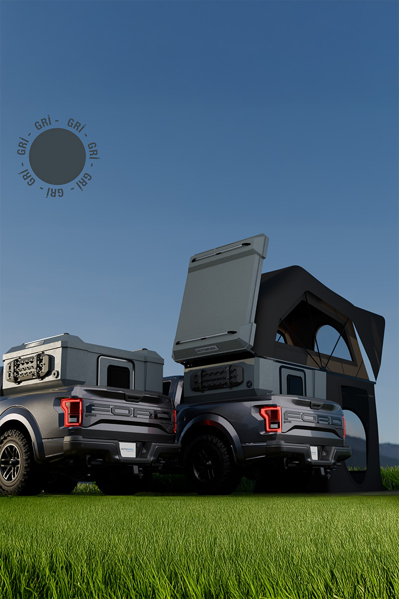 Atlas Gri Raptor Renk Seçeneği